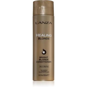 L'anza Healing Blonde Bright Blonde Conditioner balsam pentru păr blond 250 ml