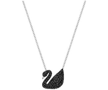 Swarovski Colier de lux cu lebădă neagră Iconic Swan 5347329