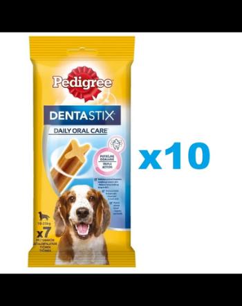 PEDIGREE DentaStix recompense pentru cani, batoane dentare 10x180g