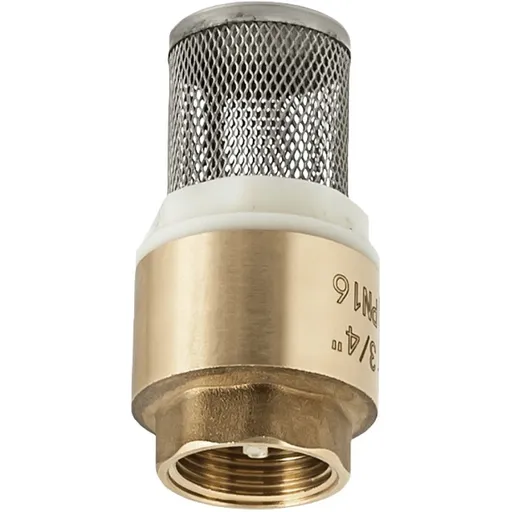 Sorb din alama cu sita, 1 1/2 toli, filet interior