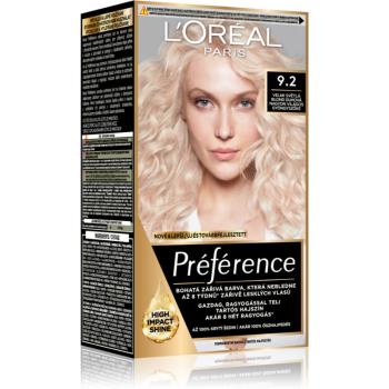 L’Oréal Paris Préférence culoare par culoare 9.2 Very Light Iridescent Blond 1 buc