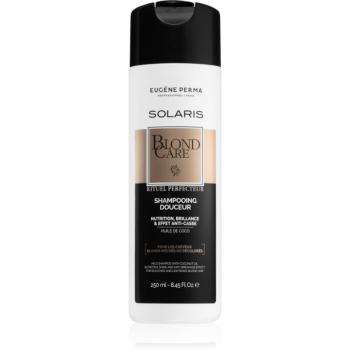 EUGÈNE PERMA Solaris Blond Care sampon delicat pentru parul blond cu suvite 250 ml