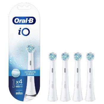 Oral B Capete de perie de rezervă iO Ultimate Clean White 4 buc