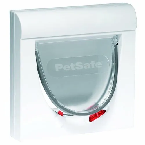 PetSafe® Staywell Classic Ușă magnetică albă, 22,4x 22,4 cm
