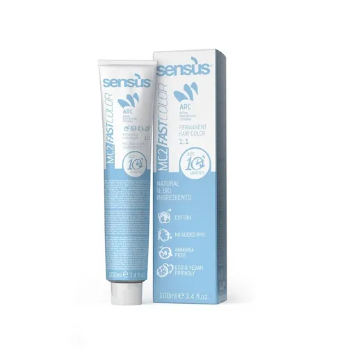 Vopsea de Par Permanenta Fara Amoniac Sensus Mc2, 10 min Sweeten 100 ml