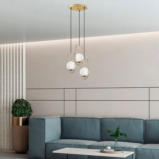 Lustra, Opviq, 942FLG1663, Auriu