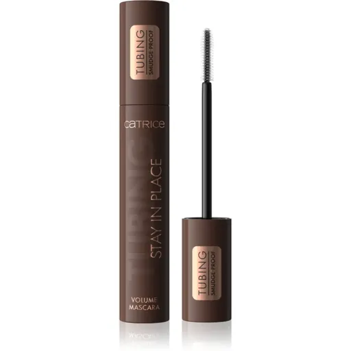 Catrice TUBING Stay In Place mascara cu efect de volum culoare 020 Panda-Proof Brown 11 ml