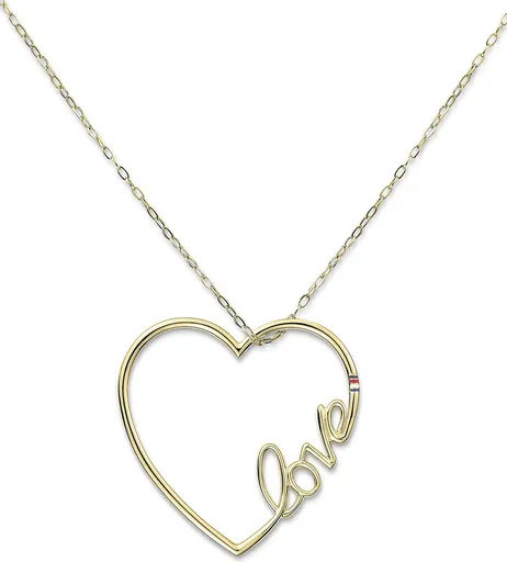 Tommy Hilfiger Colier lung din oțel cu TH2700908 inima