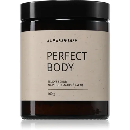 Almara Soap Body Scrub Perfect Body gel de dus exfoliant pentru fermitate pentru celulită 160 g