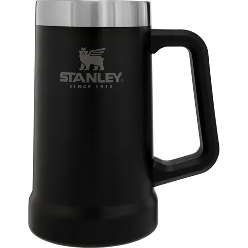 Stanley Korbel pentru bere Big Grip Beer Stein 700 ml Matte Black Pebble, negru