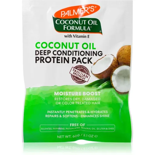 Palmer’s Coconut Oil Formula Hair balsam pentru restaurare adanca pentru păr uscat și deteriorat 60 g