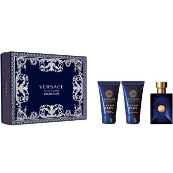 Versace Versace Pour Homme Dylan Blue - EDT 50 ml +balsam după ras 50 ml + gel de duș 50 ml