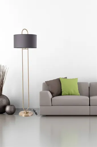 Lampadar, Opviq, 846STL2962, Gri inchis