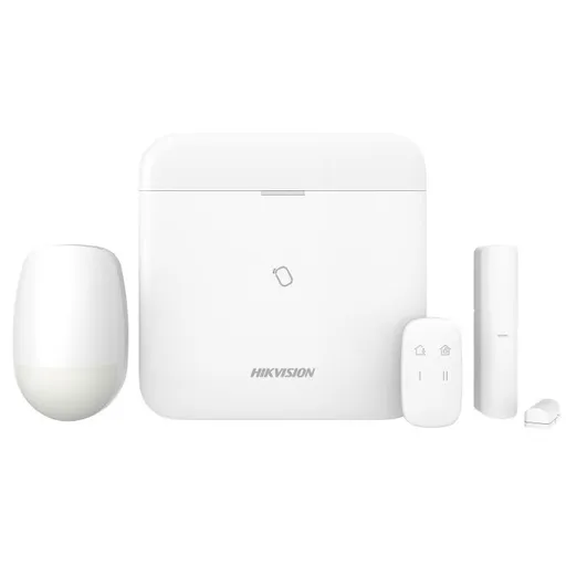 Kit de alarma wireless AX PRO Middle Level Hikvision DS-PWA96-Kit-WE, 868MHz, 96 zone wireless, 3/4G, SMS, Voice Call, dual SIM