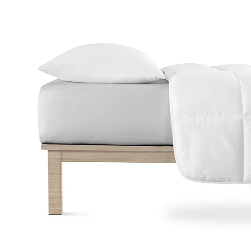 Cearșaf de pat 4Home jersey Lycra gri, gri, 180 x 200 cm