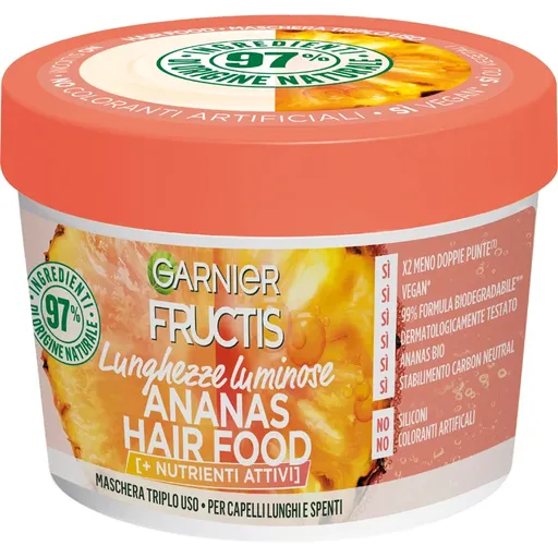 Garnier Fructis Pineapple Hair Food masca revitalizanta pentru păr lung 390 ml