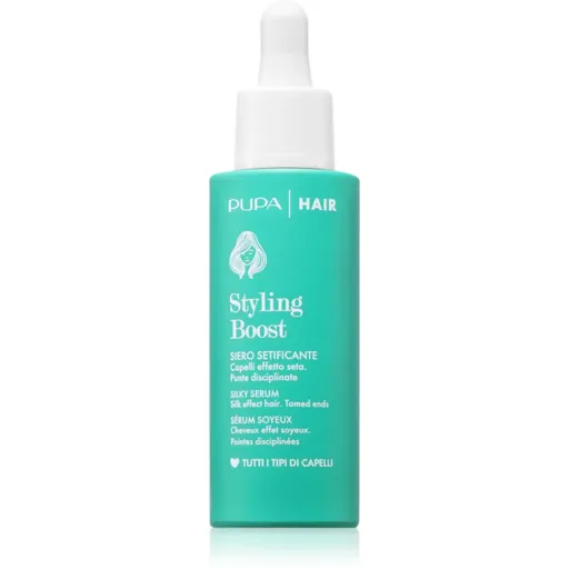 PUPA Milano Styling Boost Hair Serum ser pentru păr mătăsos 30 ml