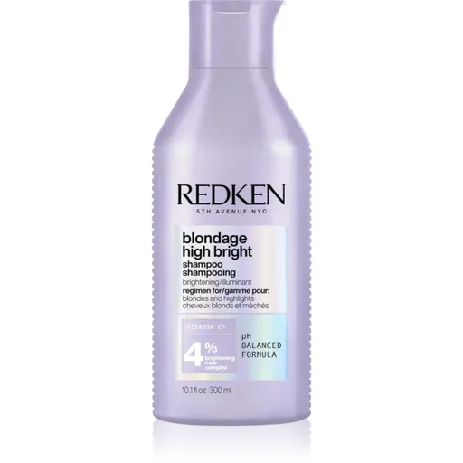 Redken Blondage High Bright sampon pentru stralucire pentru par blond 300 ml