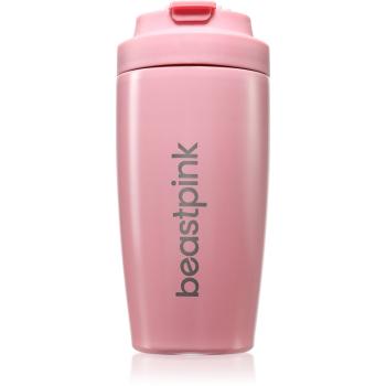 BeastPink Thermo Mug cană termoizolantă cu pai culoare Pink 500 ml