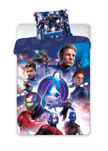 Lenjerie de pat pentru copii 140x200 cm + 70x90 cm Avengers