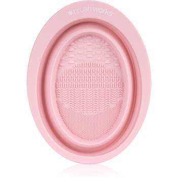 Brushworks Silicone Makeup Brush Cleaning Bowl Dispozitiv de silicon pentru perii de curățare 1 buc