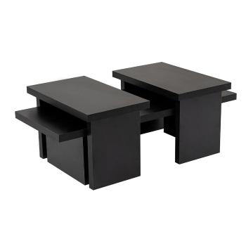 Masă de cafea Sanctuary Wood Negru, negru
