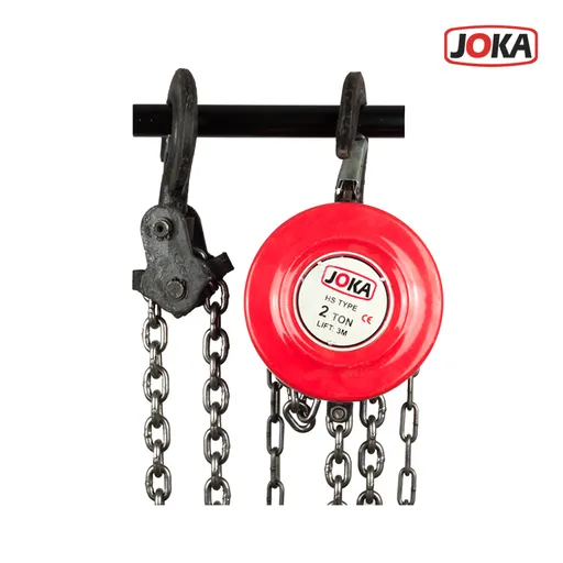 Macara-scripete manual cu lant greutate 1 tona JOKA
