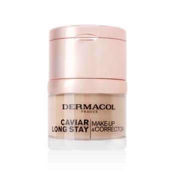 Dermacol Fond de ten cu efect de lungă durată cu extracte de caviar (Caviar Long Stay Make-Up & Corrector) 30 ml 4 Tan