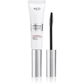 NEO MAKE UP Intense Serum Oil Mascara mascara hrănitor culoare Black 9 ml