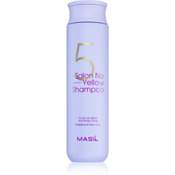 MASIL 5 Salon No Yellow sampon violet neutralizeaza tonurile de galben 300 ml