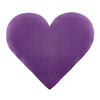 Pernă Bellatex în formă de Inimă violet42 x 48 cm