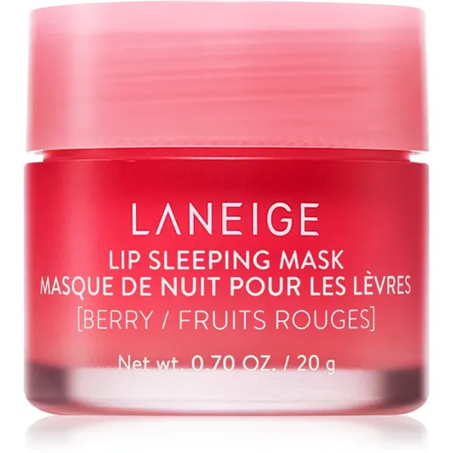 LANEIGE Lip Sleeping Mask masca de noapte cu efect de regenerare de buze culoare Berry 20 g