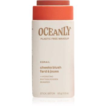 Attitude Oceanly Plastic Free Makeup fard de obraz solid cremos pentru piele uscata spre sensibila culoare Corail 8.5 g