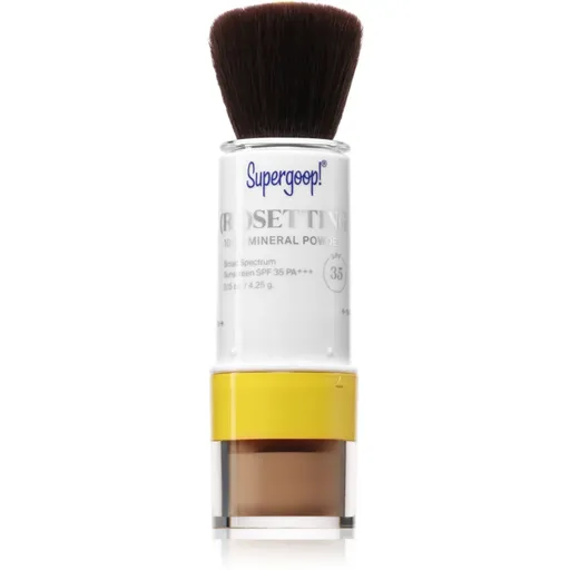 Supergoop! (Re)setting pudra cu minerale SPF 35 Deep 4.25 g