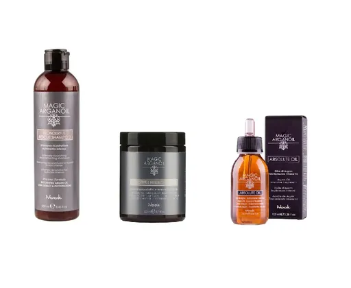 Kit pentru Regenerarea Parului Nook Magic Arganoil Secret