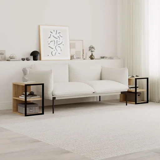 Set masute 2 piese, Hanah Home, Echo, Maro