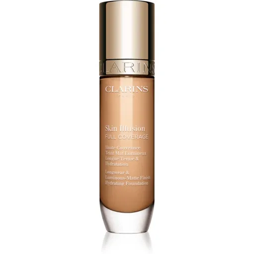 Clarins Skin Illusion Hydrating Foundation fond de ten cu acoperire ridicată culoare 105.5W 30 ml
