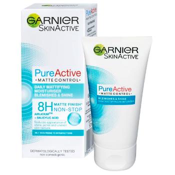 Garnier Cremă matifiantă hidratantă pentru pielea mixtă chiar grasă SkinActive Pure Active (Mattifying Moisturiser) 50 ml