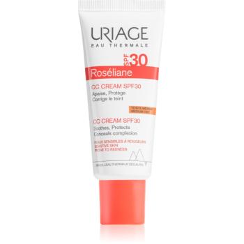 Uriage Roséliane CC Cream SPF 30 crema CC pentru piele sensibila cu tendinte de inrosire SPF 30 40 ml