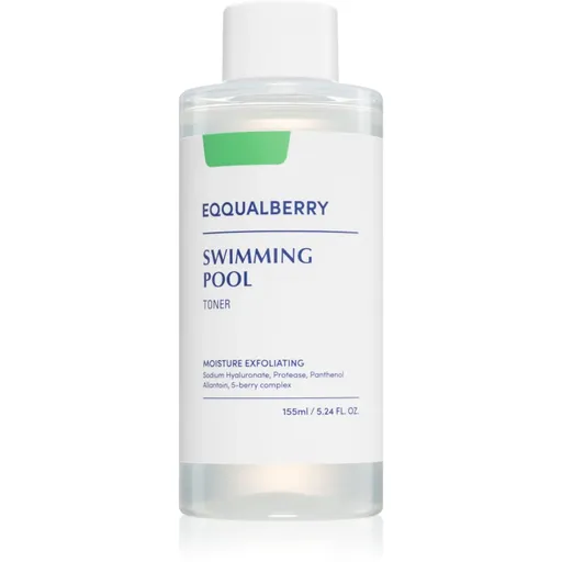 EQQUALBERRY Swimming Pool Toner tonic hidratant cu efect de exfoliere 155 ml