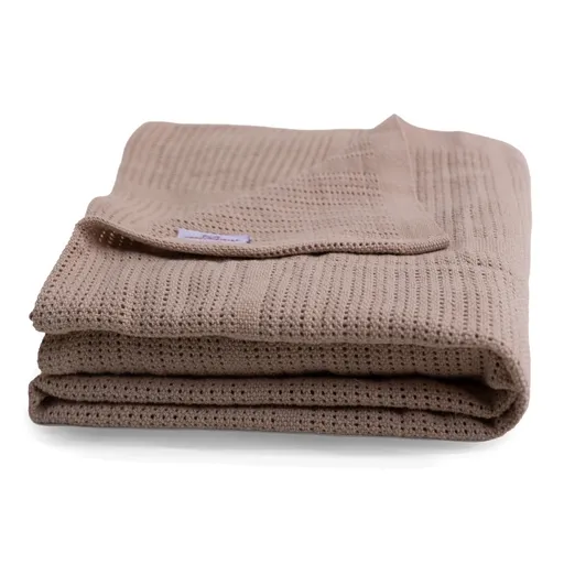 Babymatex Pătură pentru copii Sisi mocha mousse,75 x 100 cm