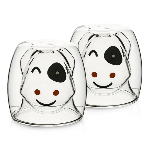 Pahare termo 4Home Hot&Cool Happy Cow 210 ml, 2 buc.