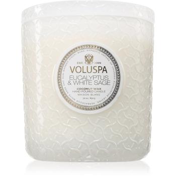 VOLUSPA Maison Blanc Eucalyptus & White Sage lumânare parfumată 850 g