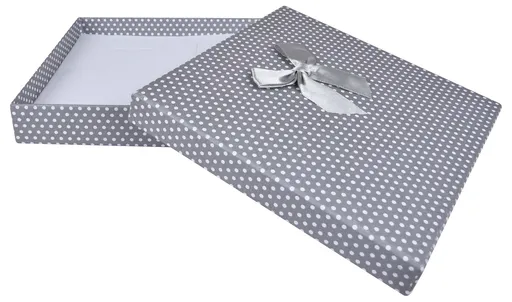 JK Box Cutie cu buline pentru set de bijuterii KK-10/A3