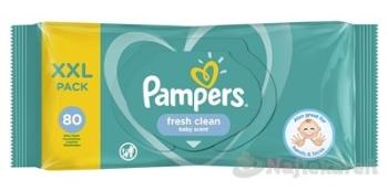 PAMPERS Baby Wipes Fresh Clean vlhčené obrúsky XXL pack 1x80 ks