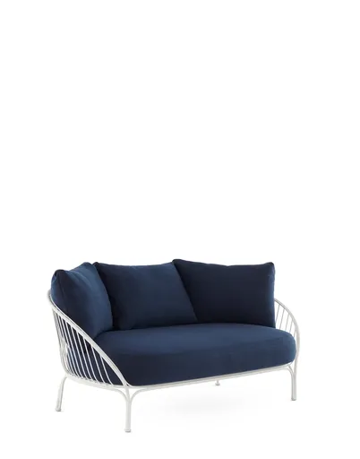 Canapea de grădină HIRAY, variante multiple - Kartell Culoare: alb/albastru