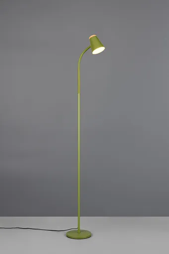 Lampadar Pongo, RL, 19.5x145 cm, 4.5W, 1x SMD, plastic, verde/natur