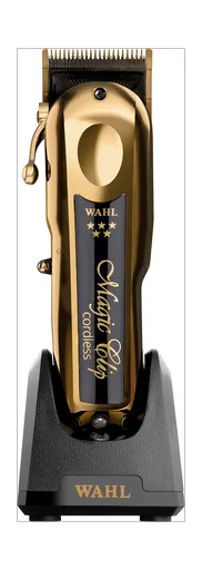 Masina De Tuns Profesionala Wahl Magic Clip 5* Gold Cordless Cu Manevrabilitate Maxima, Fara Fir CU AMBALAJ DETERIORAT