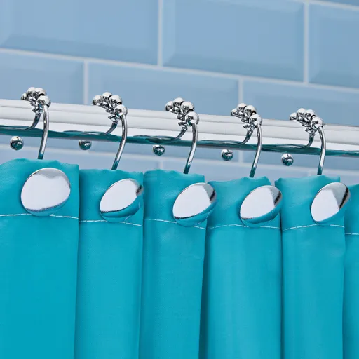 Perdea de duș inele set de 12