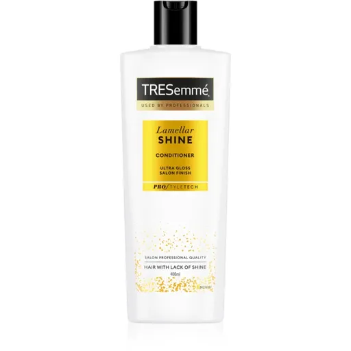 TRESemmé Lamellar Shine balsam pentru păr ușor de pieptănat cu efect iluminator 400 ml
